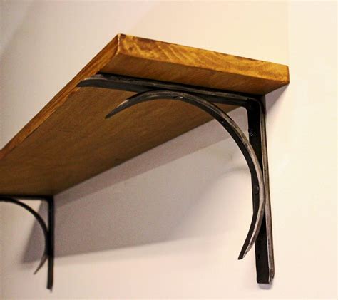 hand forgedornamental metal brackets|hand forged shelf brackets.